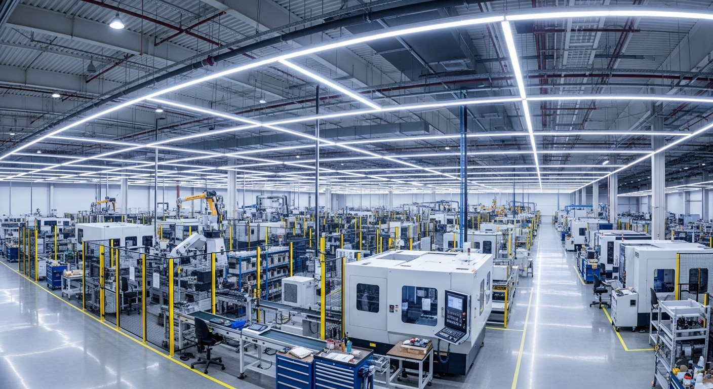 Light Manufacturing Energy Efficient Lighting Upgrades